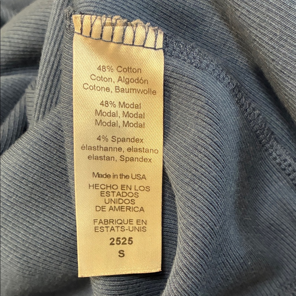 Michael Stars Blue Sleeveless Tank Midi Dress, Size Small - Picture 6 of 7